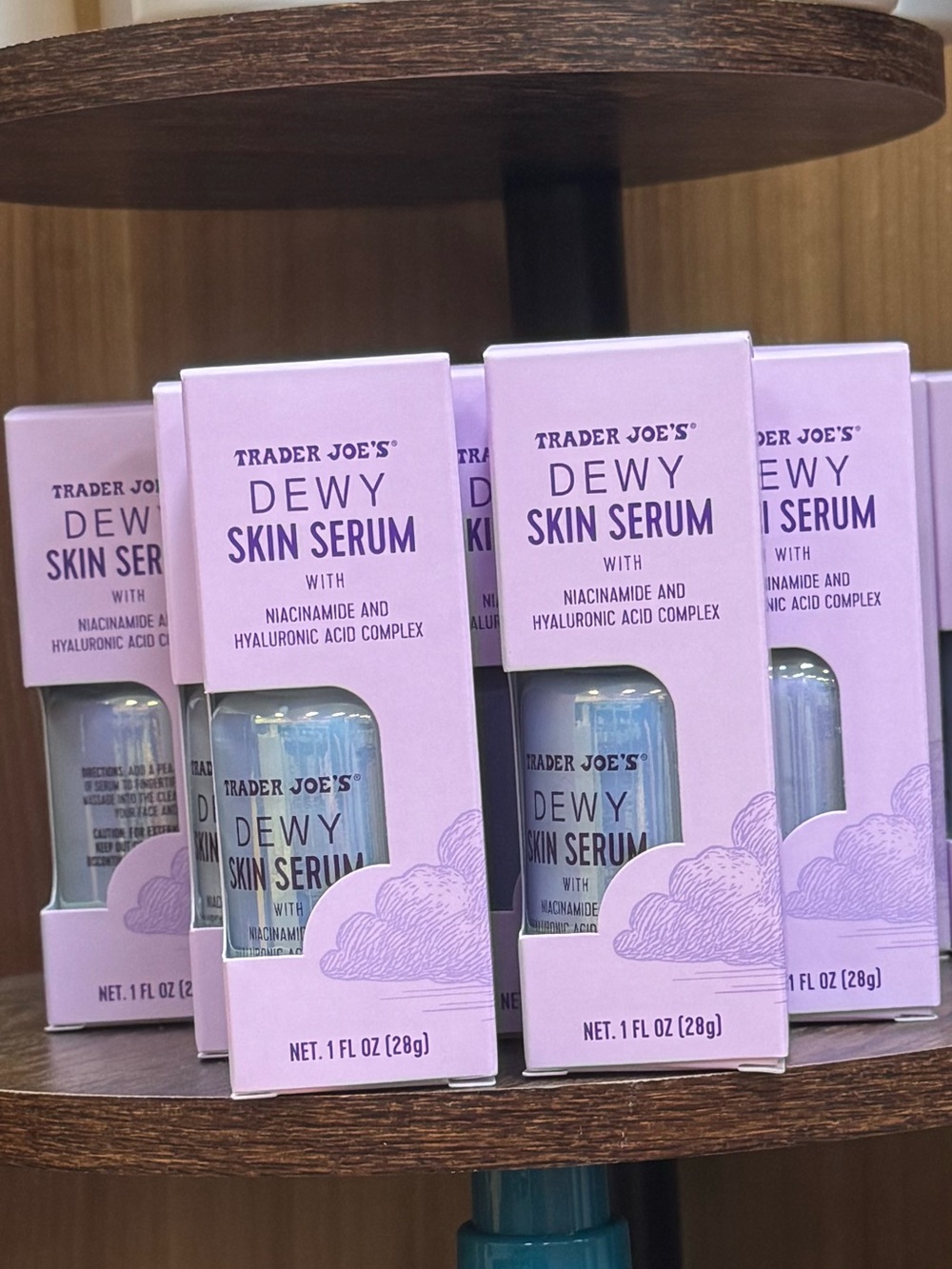 Trader Joe’s Dewy Skin Serum with Niacinamide & Hyaluronic Acid 1 fl oz